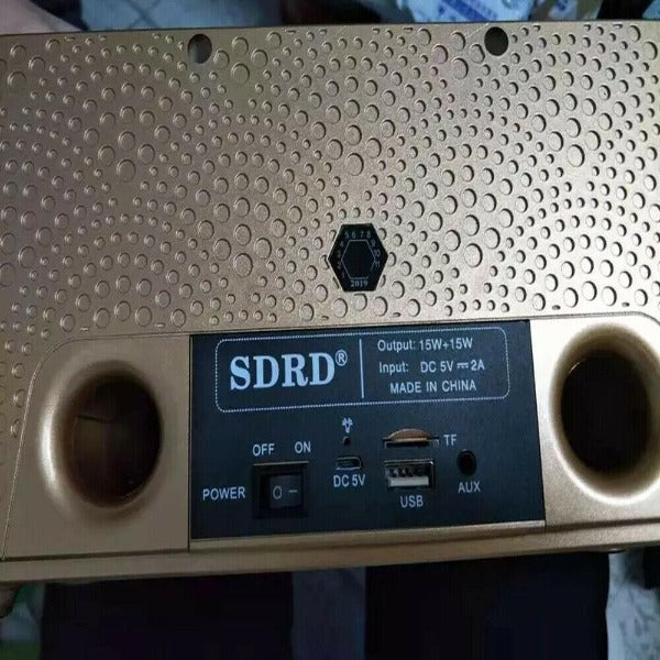 SDRD SD309 Wireless Bluetooth Karaoke 2PCS Microphone Speaker Handheld Mic Portable Singing SDRD SD309 Wireless Bluetooth Karaoke 2PCS Microphone Speaker Handheld Mic Portable Singing
